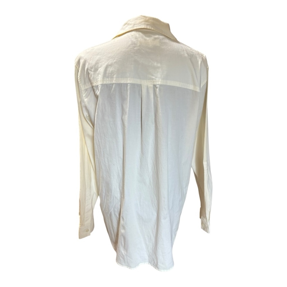 Michael Kors Women's Sequin Button Down Long Sleeve Top. - Picture 6 of 7